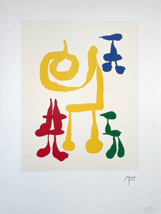 Joan Miró (after) - Parler Seul