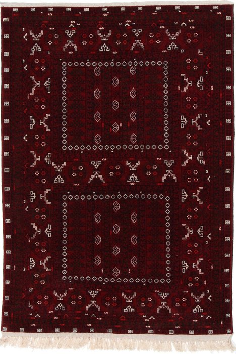 Khal Mohammadi törzsi afgán szőnyeg - Szőnyeg - 211 cm - 150 cm