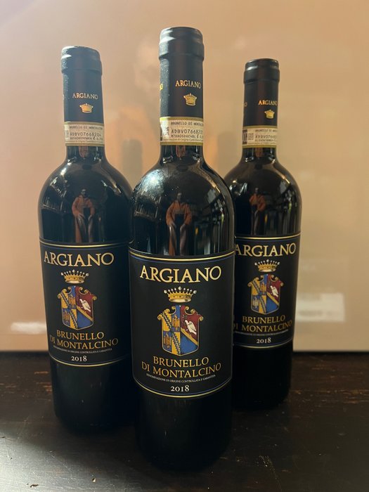 2018 Argiano - 蒙达奇诺·布鲁奈罗 DOCG - 3 Bottles (0.75L)