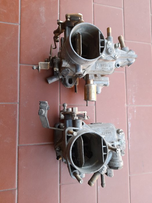Peças de motor (2) - Fiat - Coppia carburatori Weber per A112 e Fiat 127 30IBA-32ICH - 1970-1980