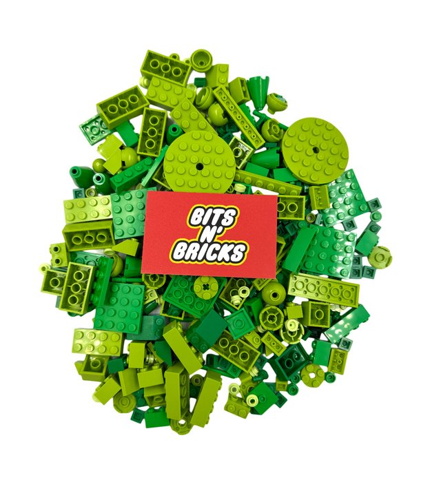 Lego - 300 Green Bricks - 2020 und ff.