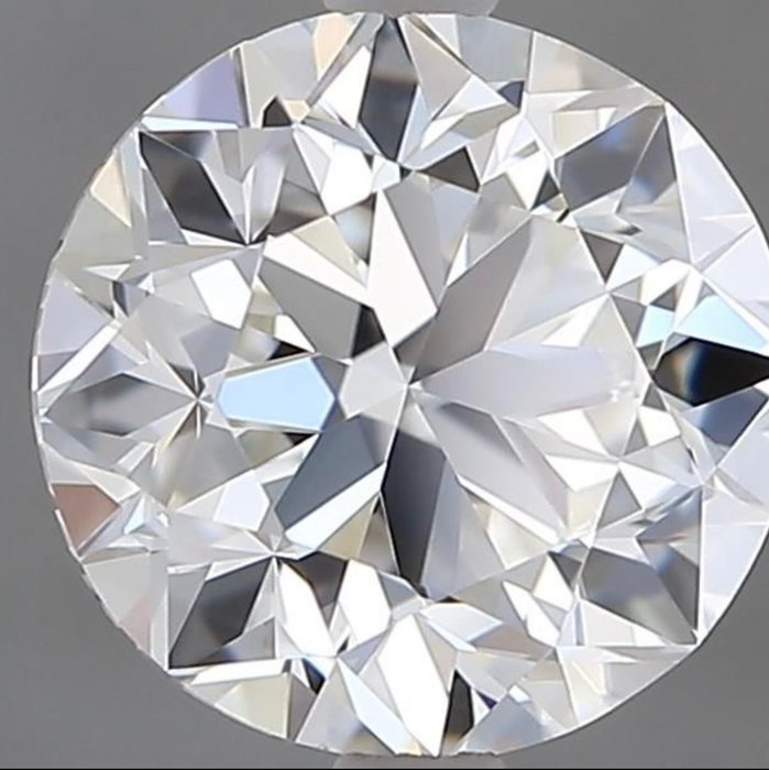 1 pcs Diamant - 1.00 ct - Brillant - G - VVS2