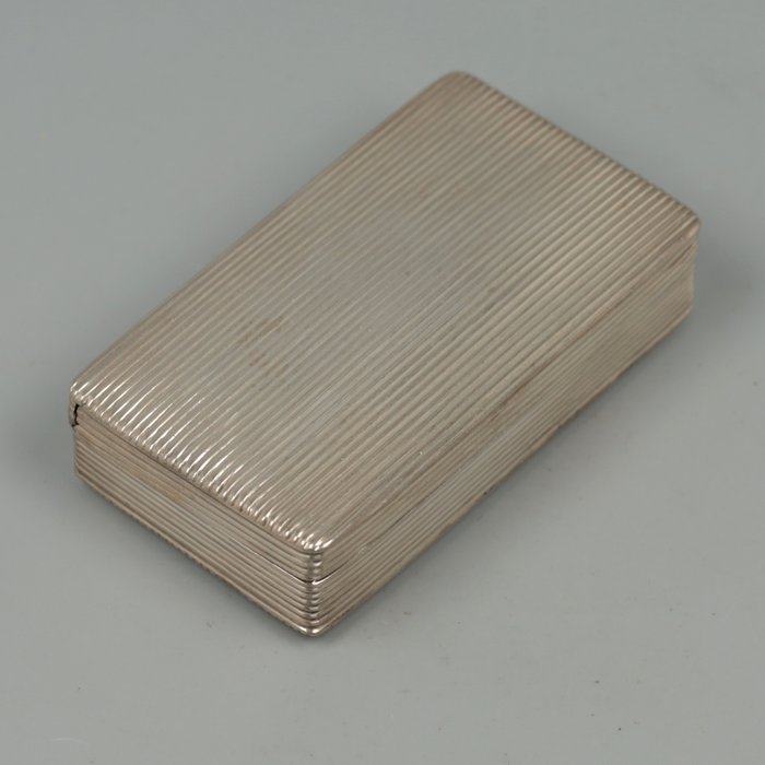 G. Habbema, Blokzijl 1879 - 鼻煙盒 (1) - .833 銀