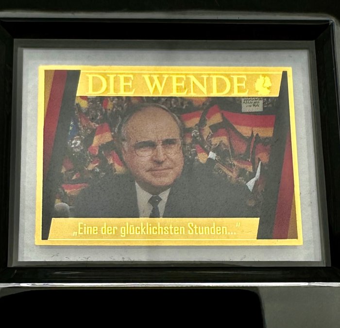 Tsjaad. 5000 Francs ND Helmut Kohl, 1/200 Oz (.999)  (Zonder Minimumprijs)