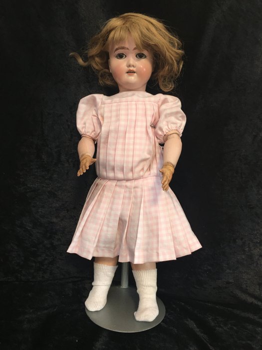 Schoenau & Hoffmeister  - Puppe met porseleinen hoofd - 1900-1910 - Deutschland