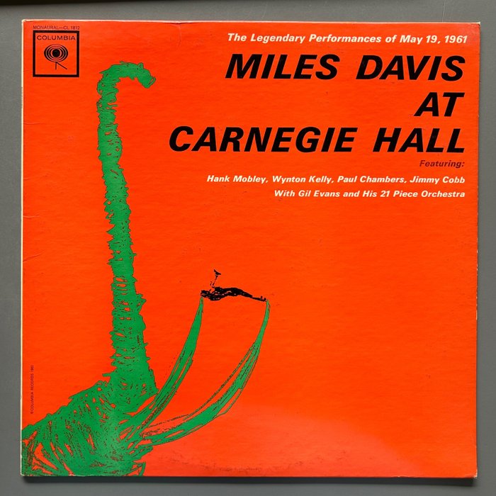 迈尔士·戴维斯 - At Carnegie Hall - 单张黑胶唱片 - 1962