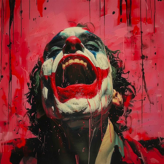 La chibroneuse - Le Joker : Clown Tragique - Le Rire Libérateur
