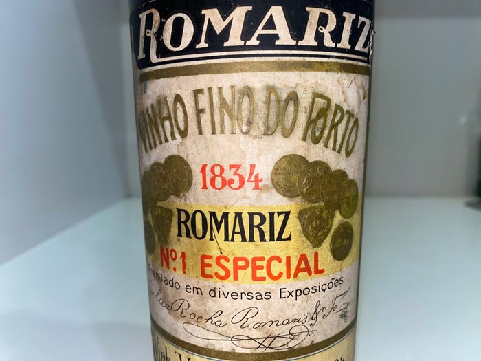 1834 Romariz - 杜罗 Colheita Port - 1 Bottle (0.75L)