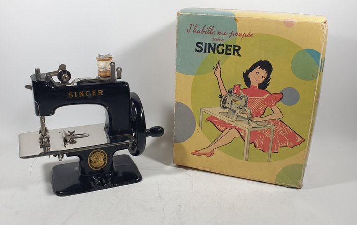 Singer  - 锡制玩具 Machine à coudre - 1950-1960 - 法国