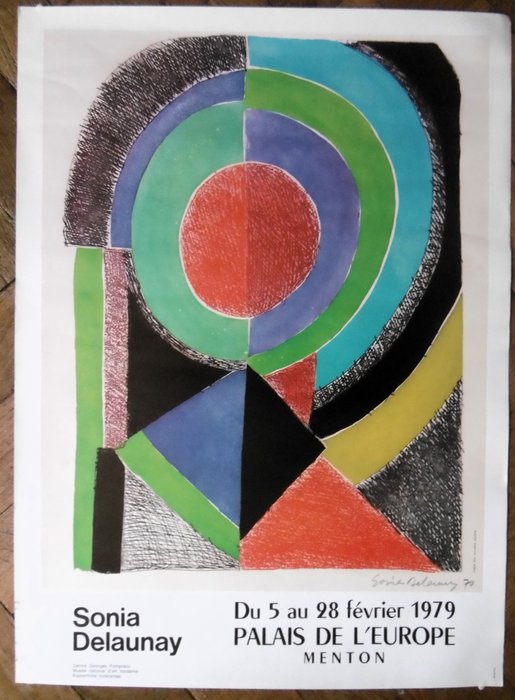 Sonia Delaunay - Centre Georges Pompidou - 1970-talet