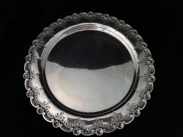 Silberne Schauschale (1) - .833 Silber - Portugal - Mitte des 20. Jahrhunderts