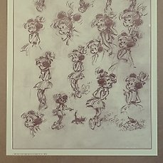Franquin, André - 1 Offset Print - Modeste et Pompon - Pompon - Magic Strip - 1988 Comic Art