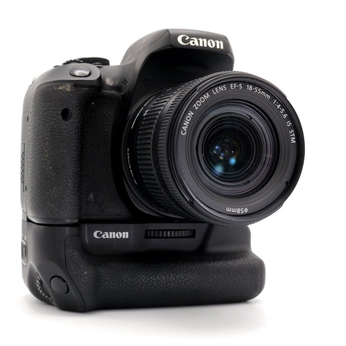 Canon EOS 750D + EF-S 18-55mm f/4-5.6 IS STM + BG-E18 grip #DSLR#DIGITAL REFLEX Digitális tükörreflexes fényképezőgép (DSLR)