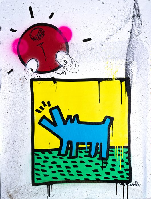 UTOPIA XX - Dog and bubbles - Utopia x Keith Haring