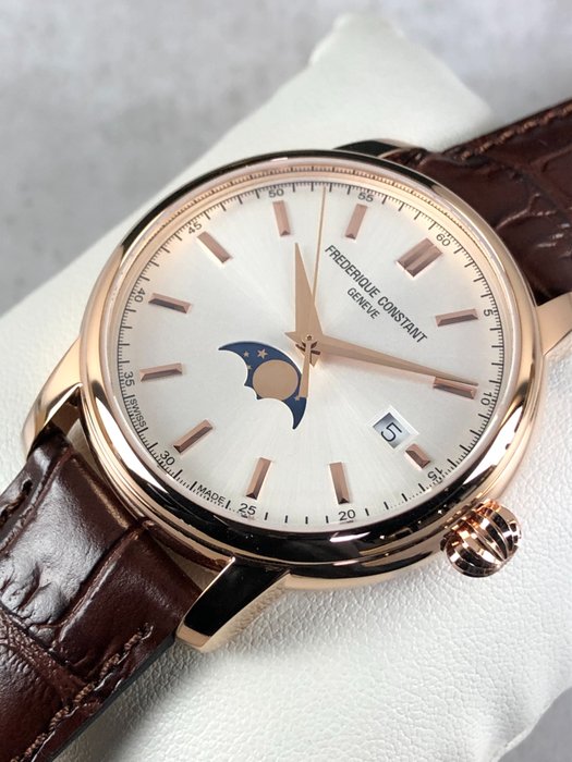 Frédérique Constant - Index Moonphase Automatic "NO RESERVE PRICE" - 没有保留价 - FC-330V5B4 - 男士 - 2011至现在