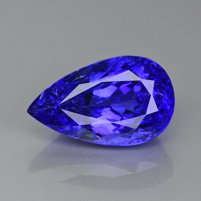 [深紫藍色] 坦桑石 - 7.74 ct
