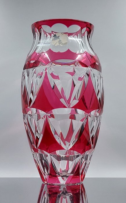 Val Saint Lambert - 花瓶  - 水晶