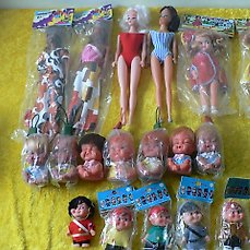 Little Betty Blue, Hong Kong Barbie, Moody Cuties en Mascot  – Pop – 1960-1970