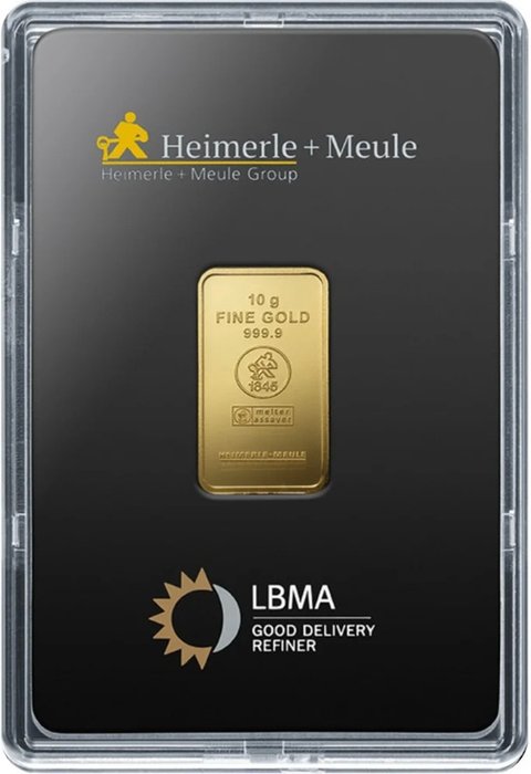 10 gram - Guld 999 - Forseglet & Med certifikat