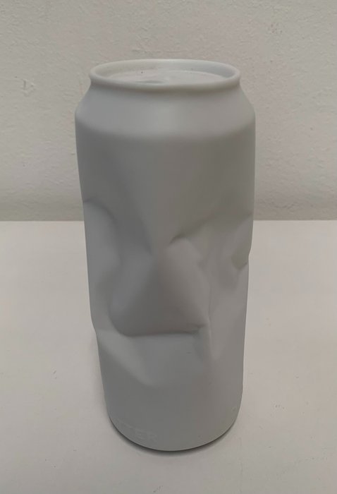 Rosenthal - Vase -  Crazy Can aus der Serie "Do not litter"  - Porzellan