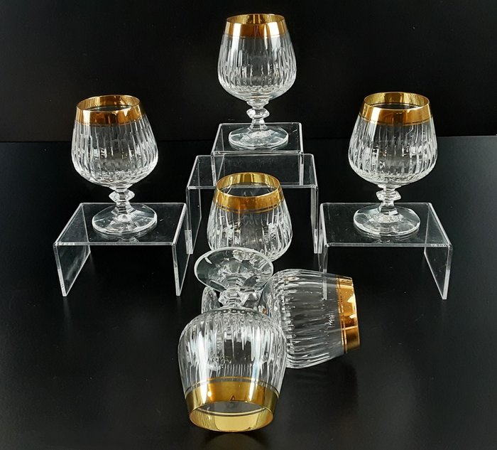 En Ojas de Oro - Glasservice (6) - Kristall