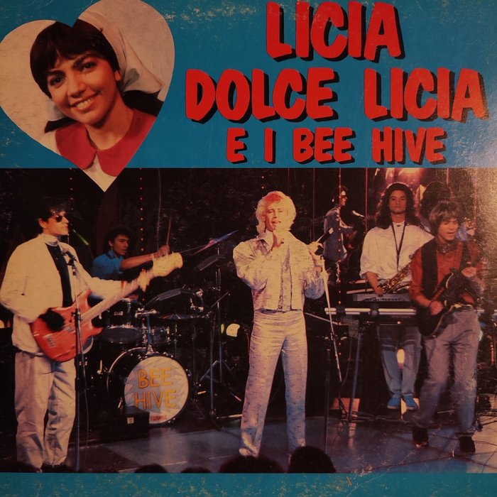 Licia Dolce Licia E I Bee Hive - Licia Dolce Licia E I Bee Hive - Very Rare 1St Italian Pressing - LP 專輯（單個） - 第一批 模壓雷射唱片 - 1987