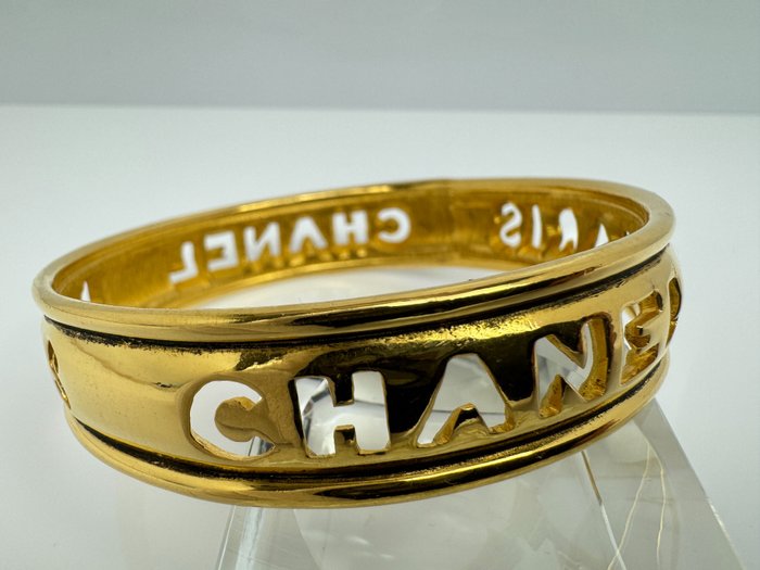 Chanel - Banhado a ouro - Bracelete