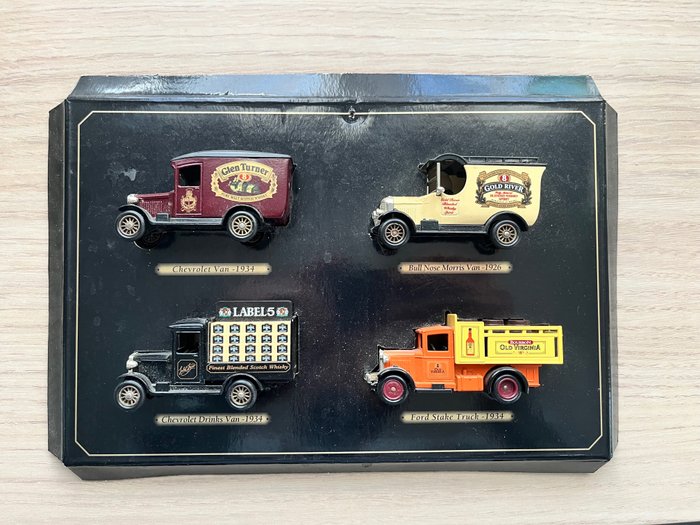 Lledo 1:64 - 1 - Camionnette miniature - Set di Furgoni trasporto e pubblicitari