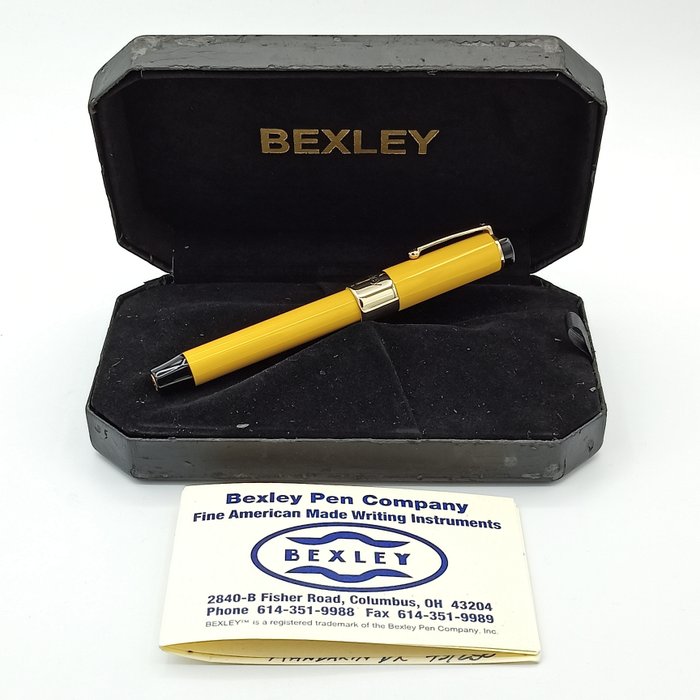Bexley - Deluxe Collection - Mandarin Yellow - Wieczne pióro