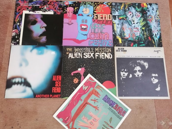 Alien Sex Fiend - Diverse titels - Vinylplaat - 1985