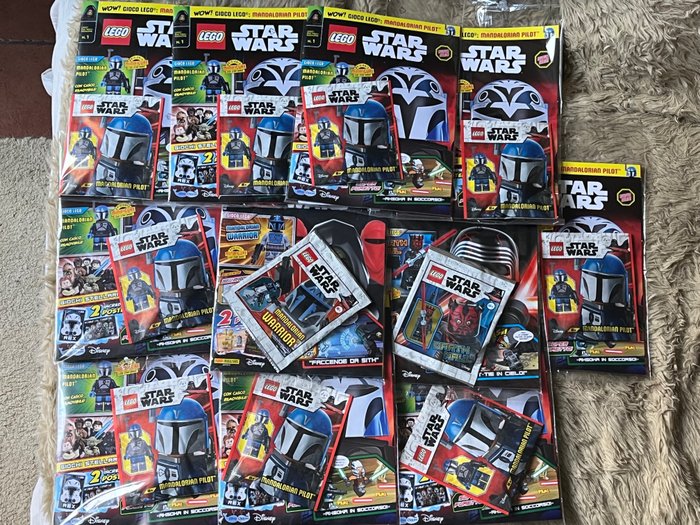 Lego - Star Wars - SW Minifigures x12 Mandalorian Army Bundle Lot Sealed