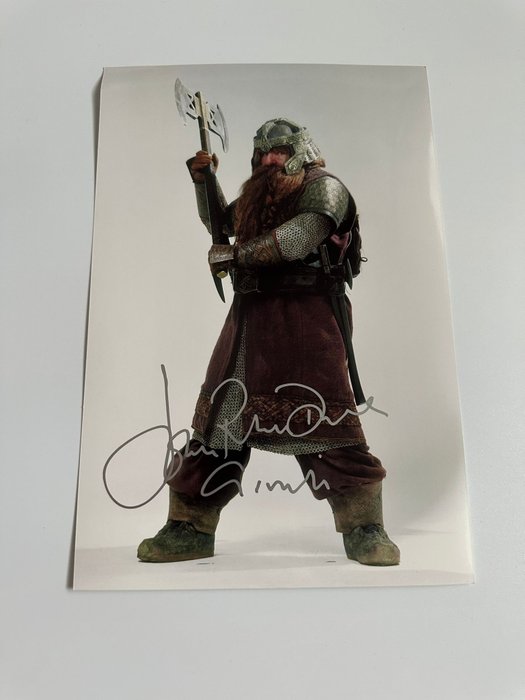 Lord of the Rings - Signed by John Rhys Davies