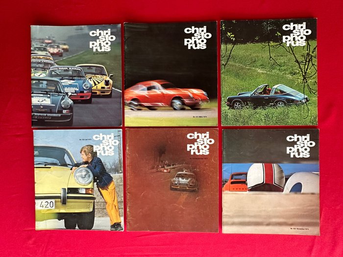 Tidskrift - Porsche - Christophorus year volume 1973 - 1973