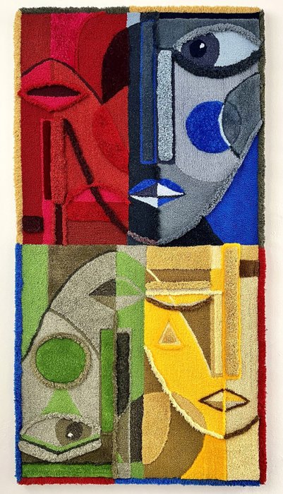 Taftique Jules Vissers Specular - Tapestry - 200 cm - 100 cm