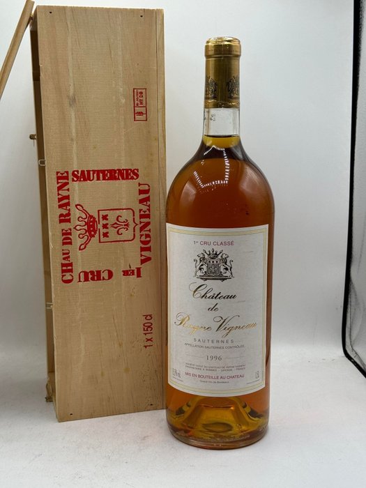 1996 Château de Rayne Vigneau - 苏玳 1er Grand Cru Classé - 1 马格南瓶 (1.5L)