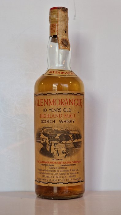Glenmorangie 10 years old - Original bottling  - b. 1970s - 75cl