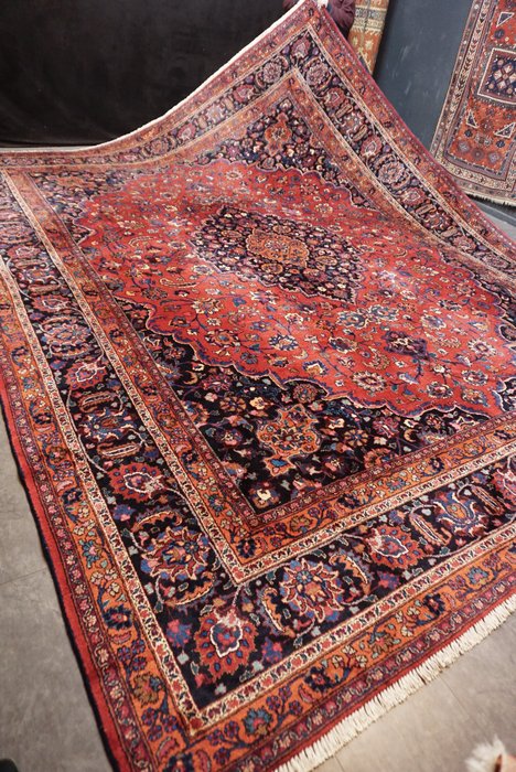 meschäd 伊朗編織大師簽名 - 地毯 - 432 cm - 342 cm
