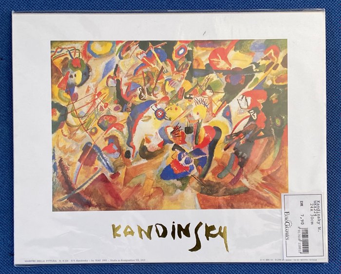 Wassily Kandinsky (1866-1944) - studie zu komposition VII 1913