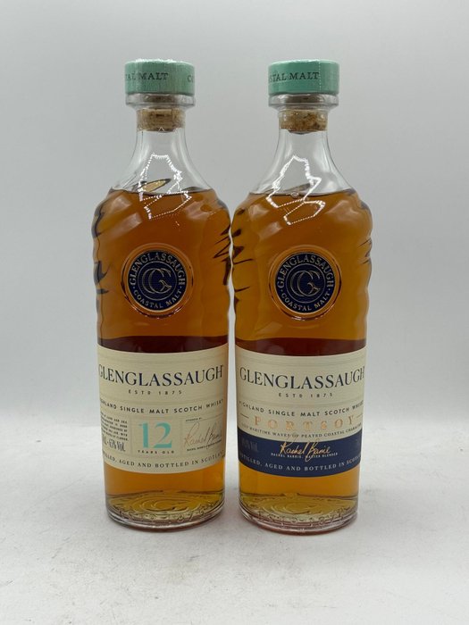 Glenglassaugh - 12 years and & Portsoy - Original bottling  - 70cl - 2 garrafas