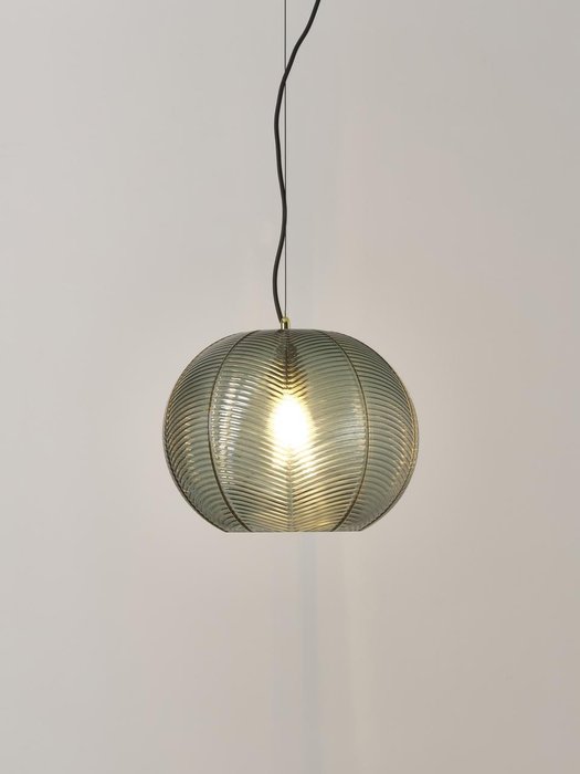 Westwing - Hängande lampa - Brice - Glas, Metall