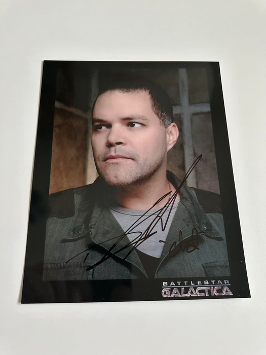 Battlestar Galactica - Signed by Aaron Douglas
