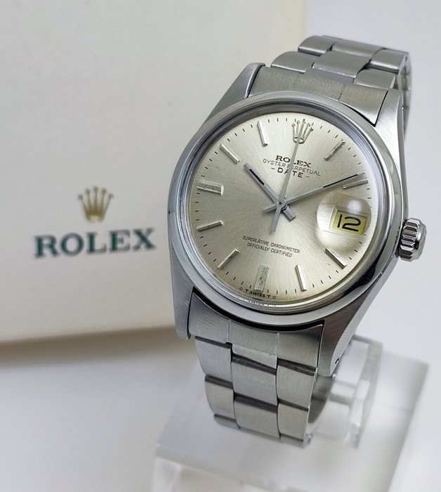 Rolex - Oyster Perpetual Date - Ref. 1500 - Hombre - 1970-1979