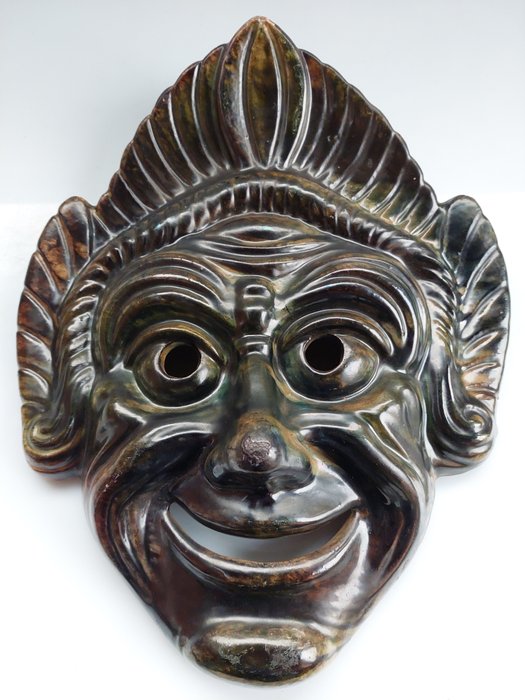 Maskeradmask - Artigianato Siciliano - Italien - 1900-1940 