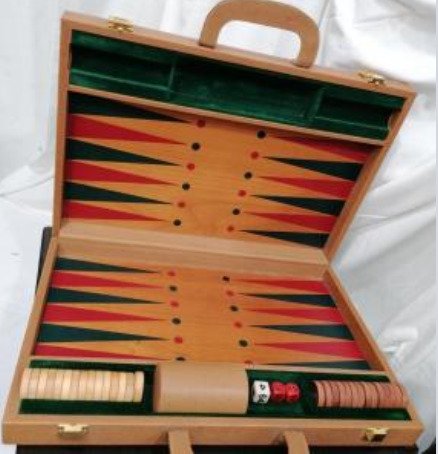 Gucci - Valigia Gucci  Backgammon giochi da tavolo vintage rarissima - Set accesorii modă