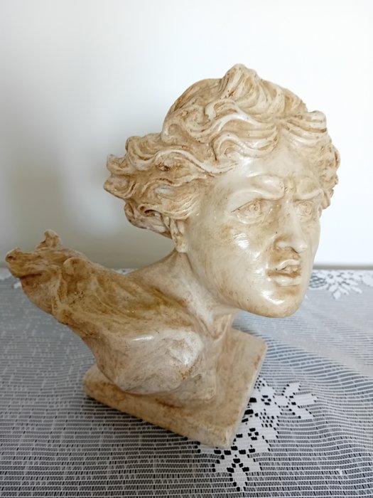 Popiersie, Busto di Mercurio - 25 cm - żywica