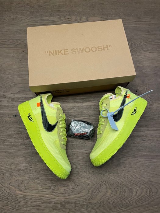 Nike X Off White - Αθλητικά παπούτσια με χαμηλό αστράγαλο - Mέγεθος: UK 7,5, US 8,5