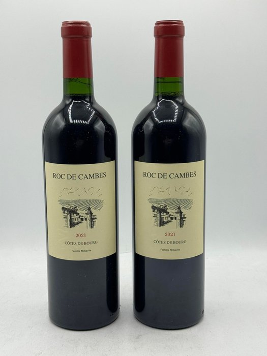 2021 Roc de Cambes Côtes de Bourg Mitjavile - Bordeaux - 2 Flaske (0,75L)