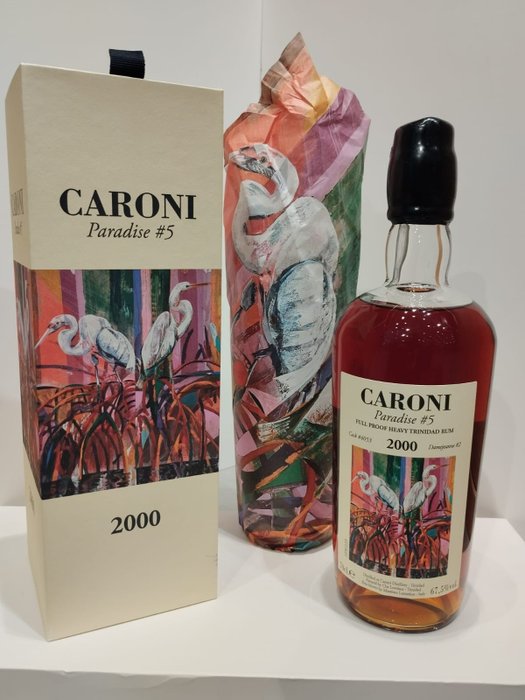 Caroni 2000 19 years old - Paradise #5 - Single Cask 4053  - b. Demjohned 2019, εμφιαλωμένο 2023 - 70cl