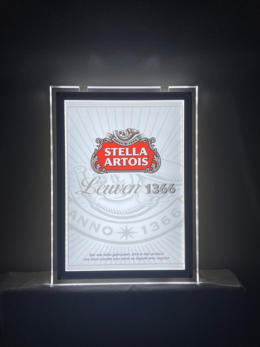 Stella Artois - Beleuchtetes Schild - Abs