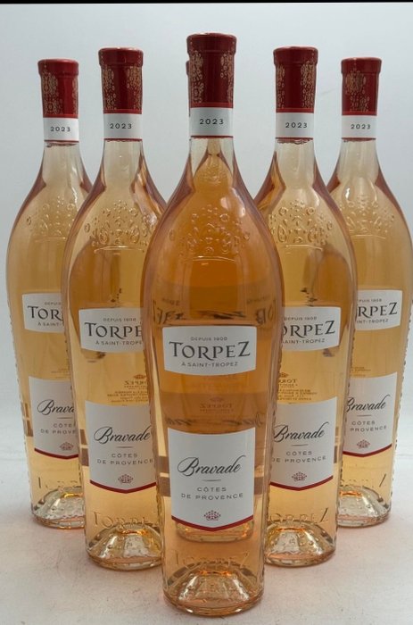 2022 Torpez Bravade rosé - Προβηγκία - 6 Magnums (1.5L)